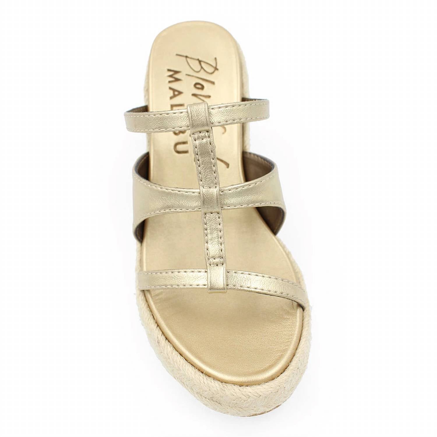 BLOWFISH Women's Bahia Rope Sandal in gold - women's sandal - alternate view