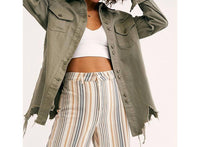 Free People Moonchild Jacket in army - women's jacket - view 4