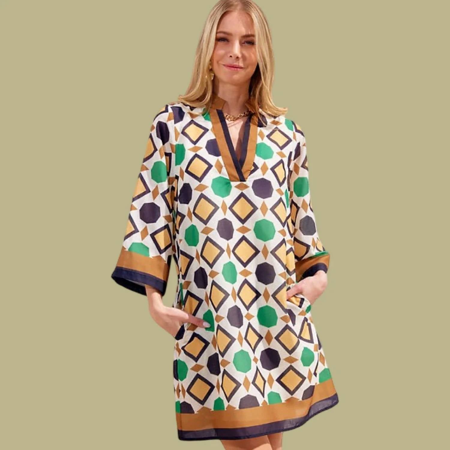 Jade - Diamond Daze Dress
