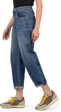 Kut From The Kloth - Ashley High Rise Slouchy Barrel Straight Leg Jeans
