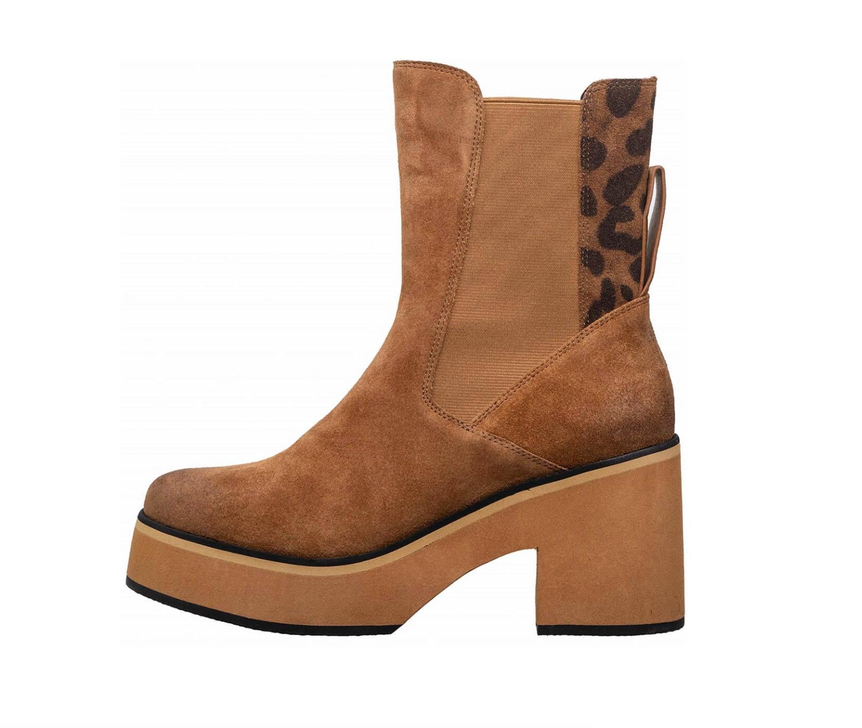 Antelope - Women's Chelsea Boots Platform Block Heel