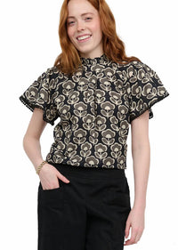 Ivy Jane - Block And Flutter Blouse