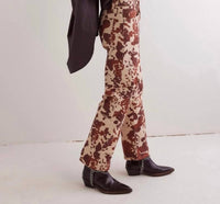 Free People - Risk Taker Printed Jeans