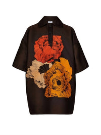 Salvatore Ferragamo - Women's Poppy Print Waist Coat