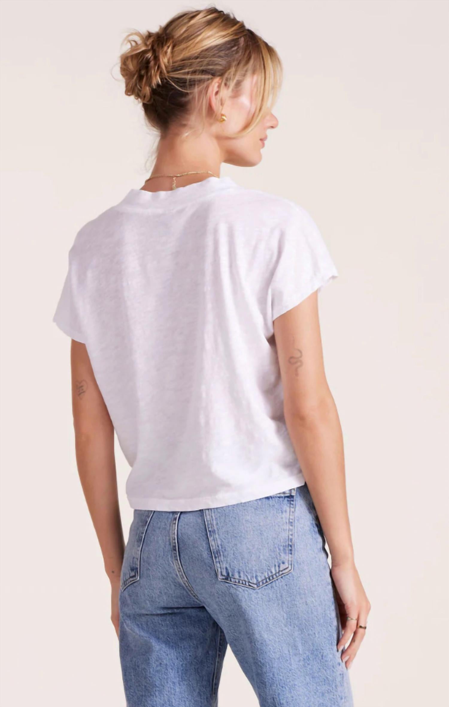 Bobi - Dolman V Neck Tee