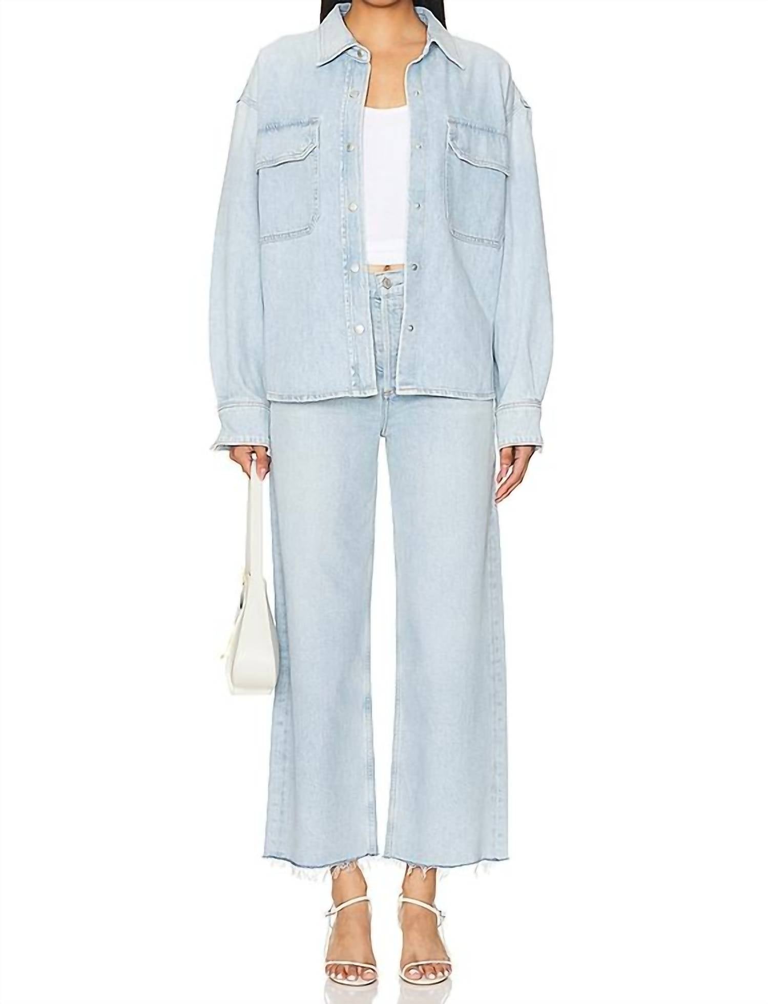 AGOLDE Ren High-waisted Wide-leg Jeans in smash - women's jeans