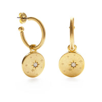 Amano Studio Women's Estrella Hoops Earrings in opal - women's jewelry