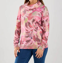 Fdj - Lene Long Sleeve Cowl Neck Top