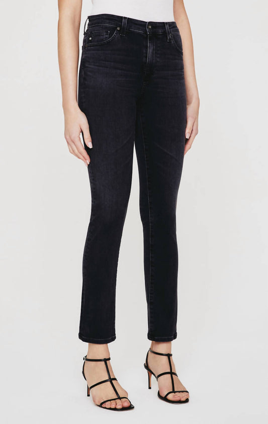 Ag Jeans - Mari Denim High-rise Straight Leg Jean