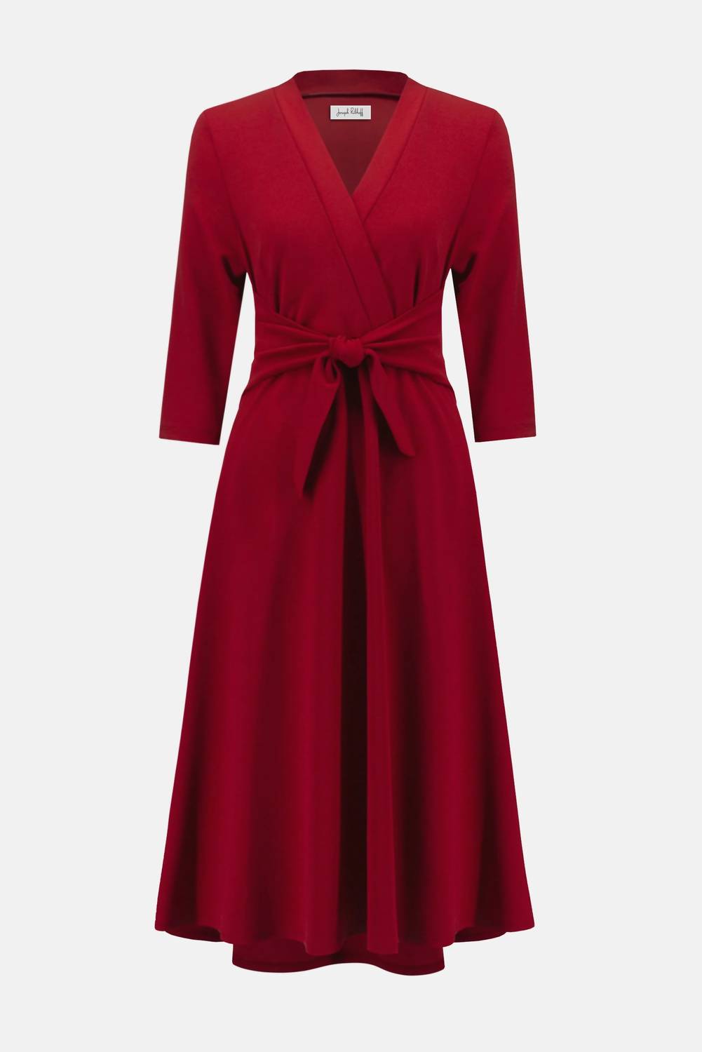 Joseph Ribkoff - Scuba Crepe Fit And Flare Midi Dress