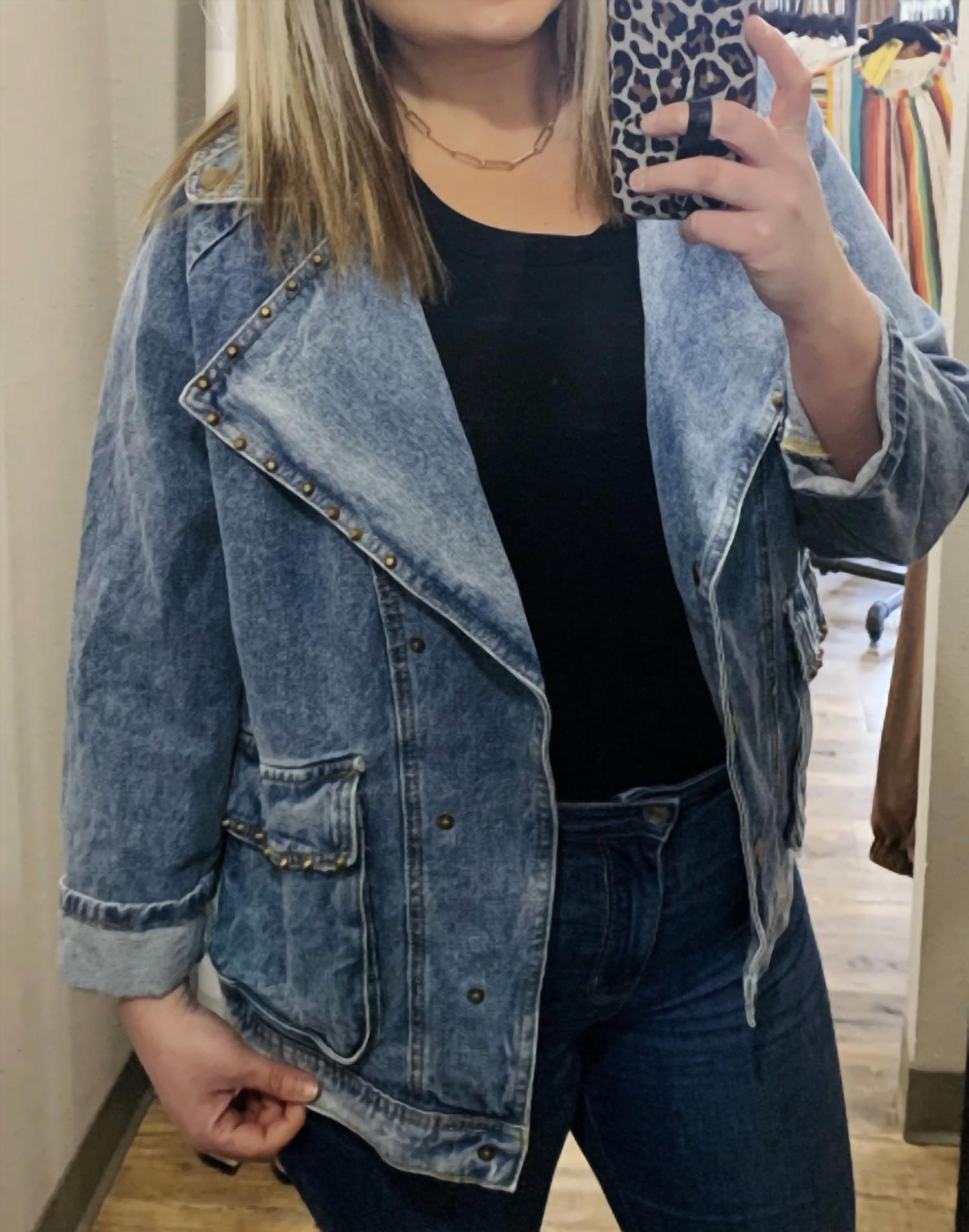 Vocal Apparel - Blazer Style Denim Jacket