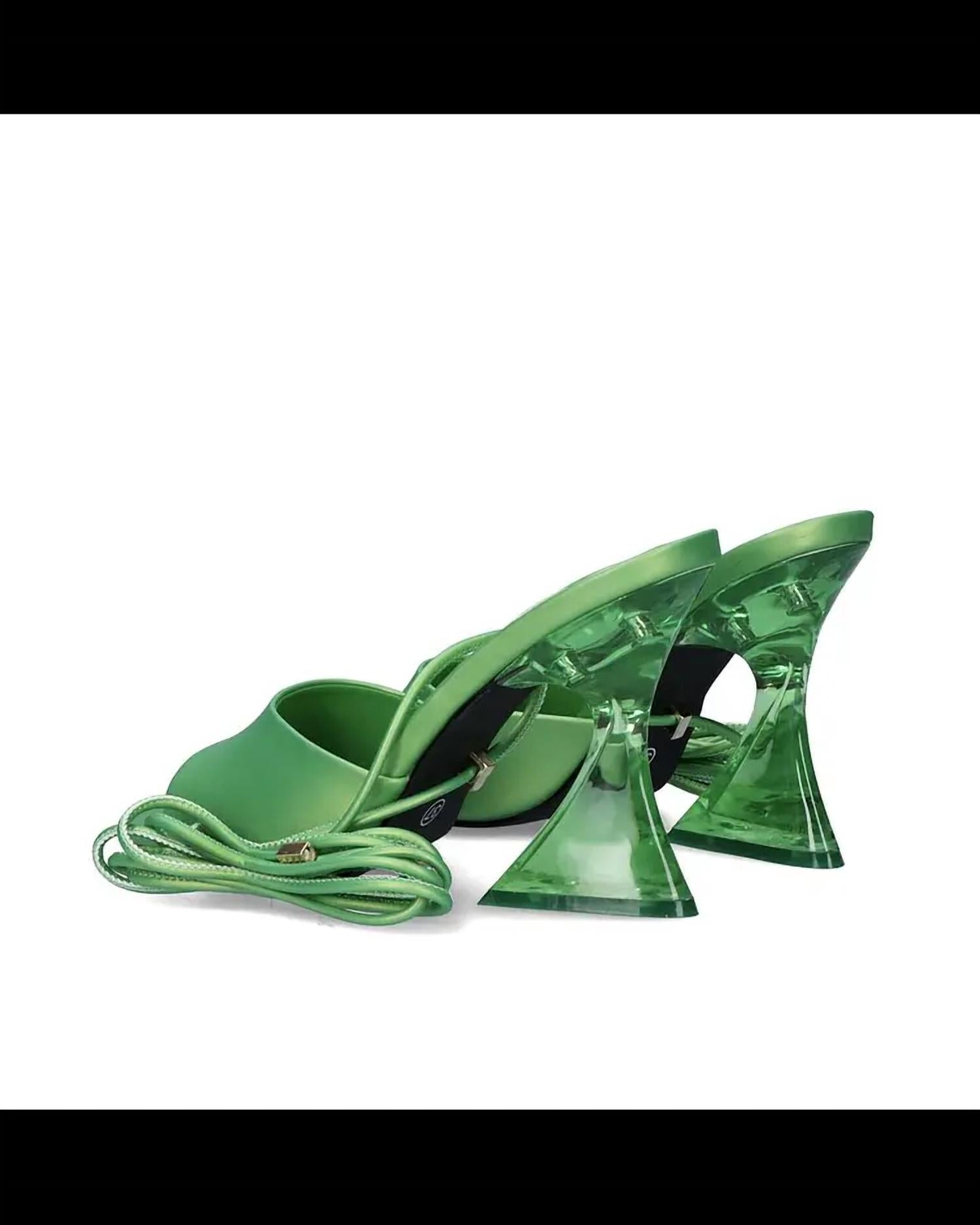Exe - Women's Crystal Heeled Slingback Sandal