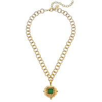Susan Shaw - Women's French Glass Necklace