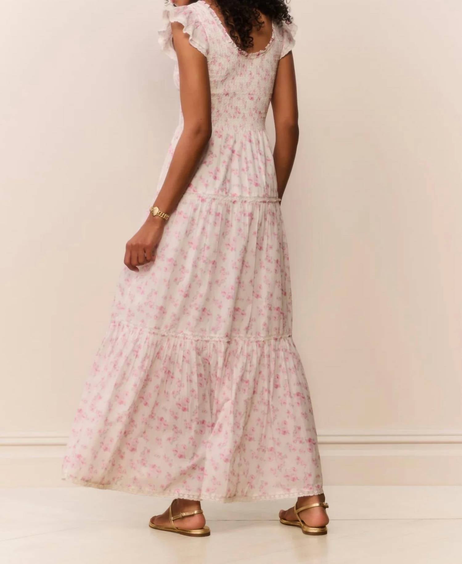 Loveshackfancy - Chessie Blooming Floral Maxi Dress