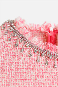 Essentiel Antwerp - Sleeveless Sequin Neckline Top
