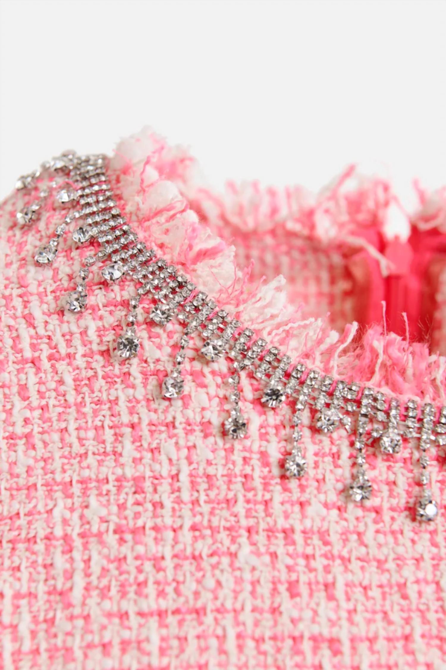 Essentiel Antwerp - Sleeveless Sequin Neckline Top