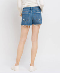 Vervet By Flying Monkey - High Rise Distressed Shorts