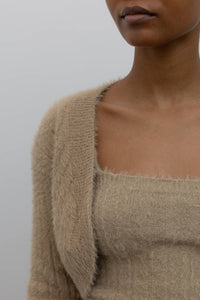 Collective - Fuzzy Bolero Cardigan Set