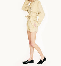 Line And Dot - Kaelin Trench Style Romper