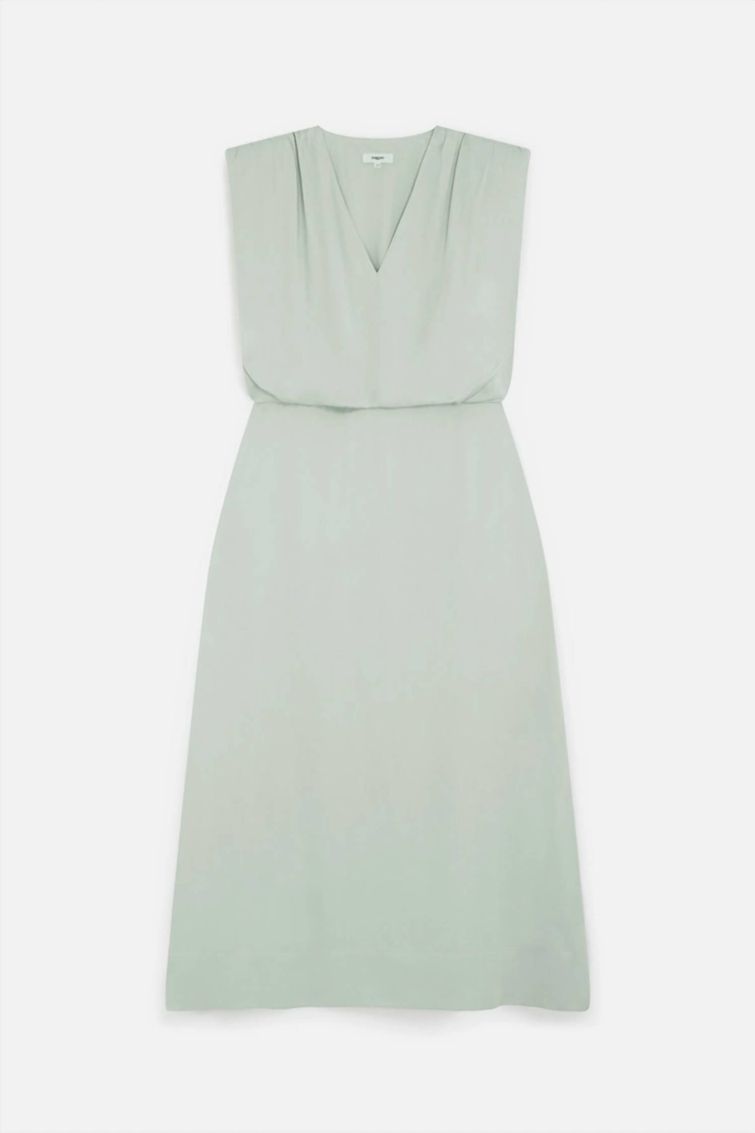 Suncoo Chorus Dress in vert d eau - women's dress - alternate view