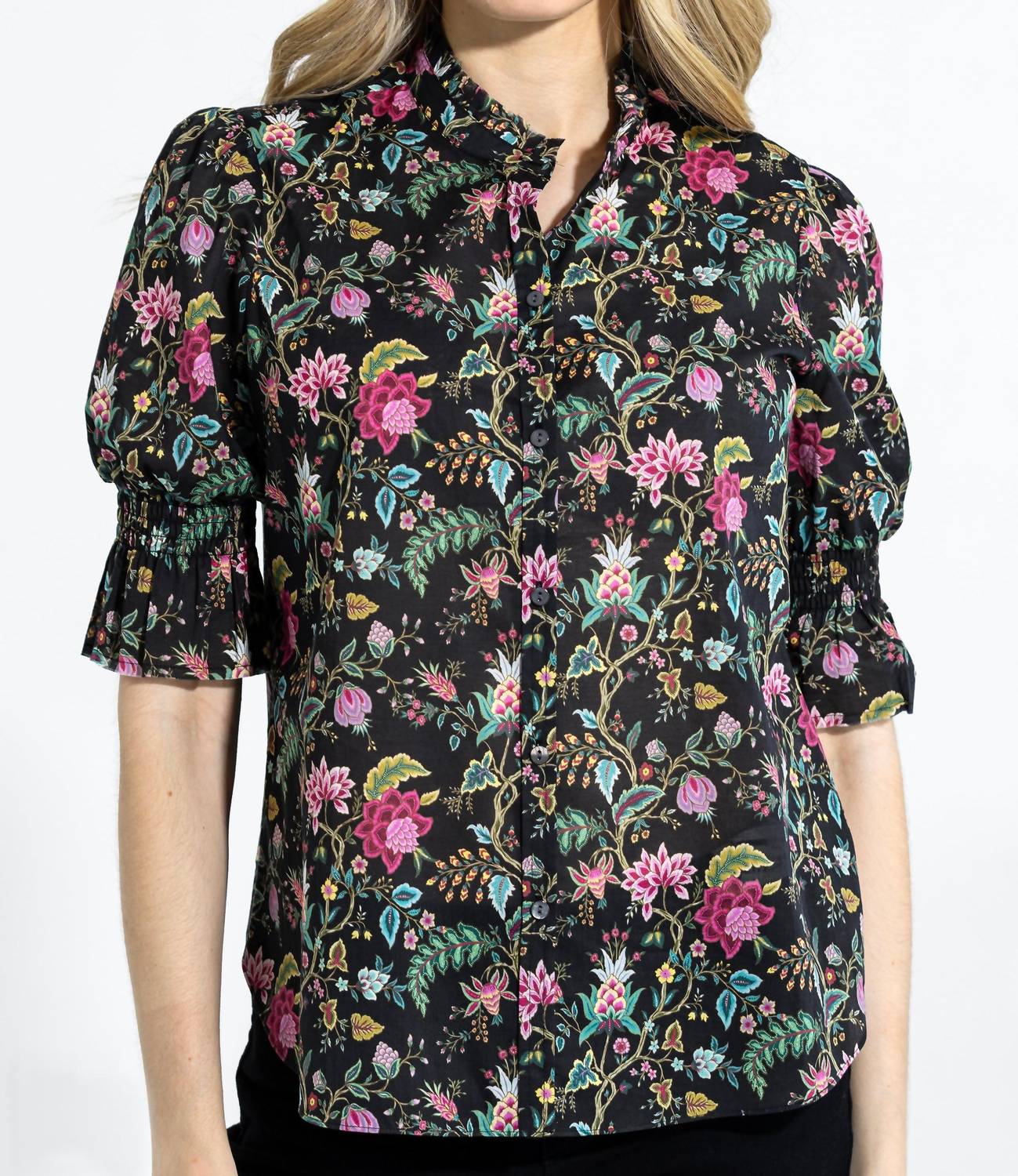 Go By Go Silk - Hannah Cotton Shirt