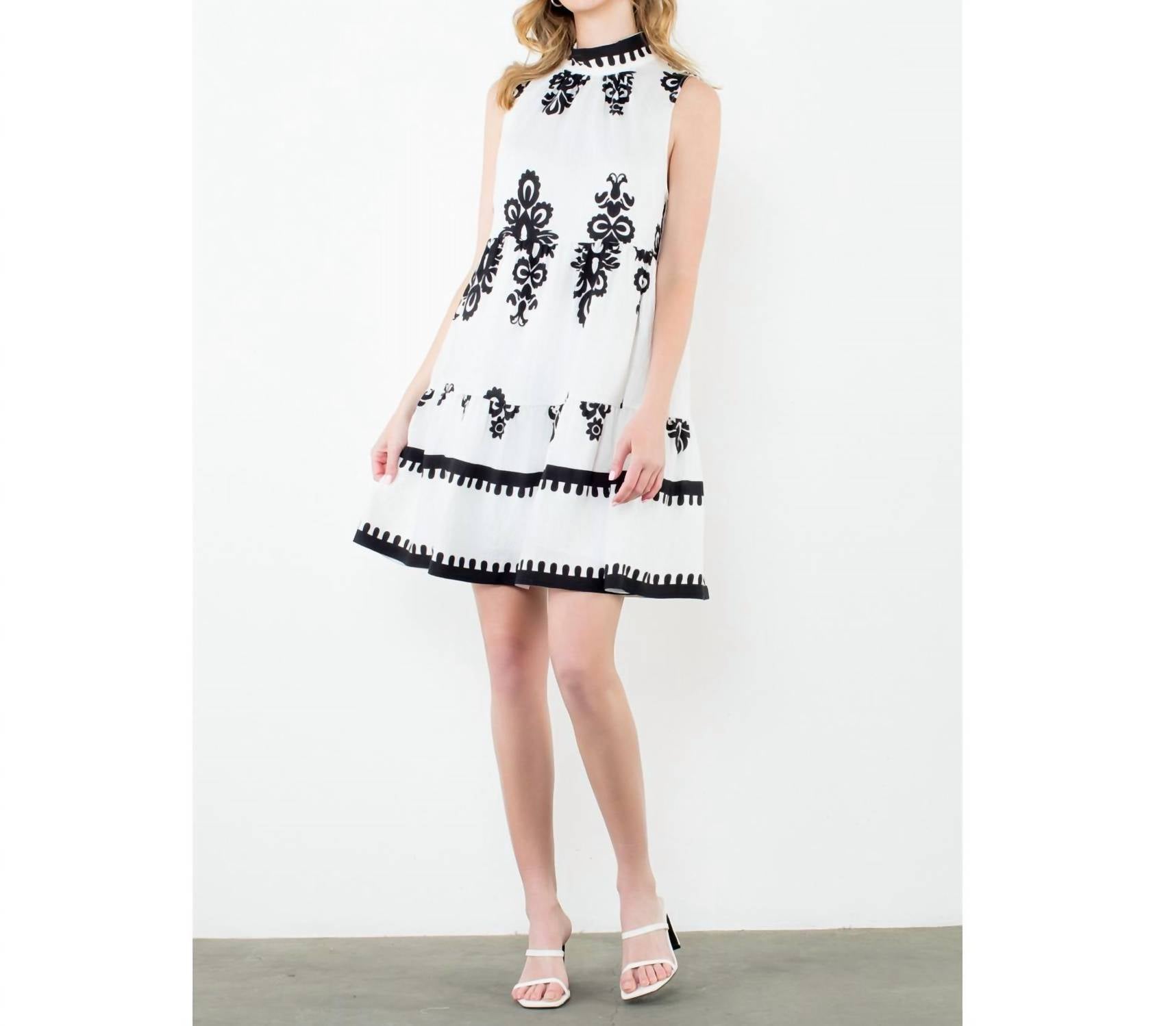 Thml - Sleeveless Tiered Midi Dress
