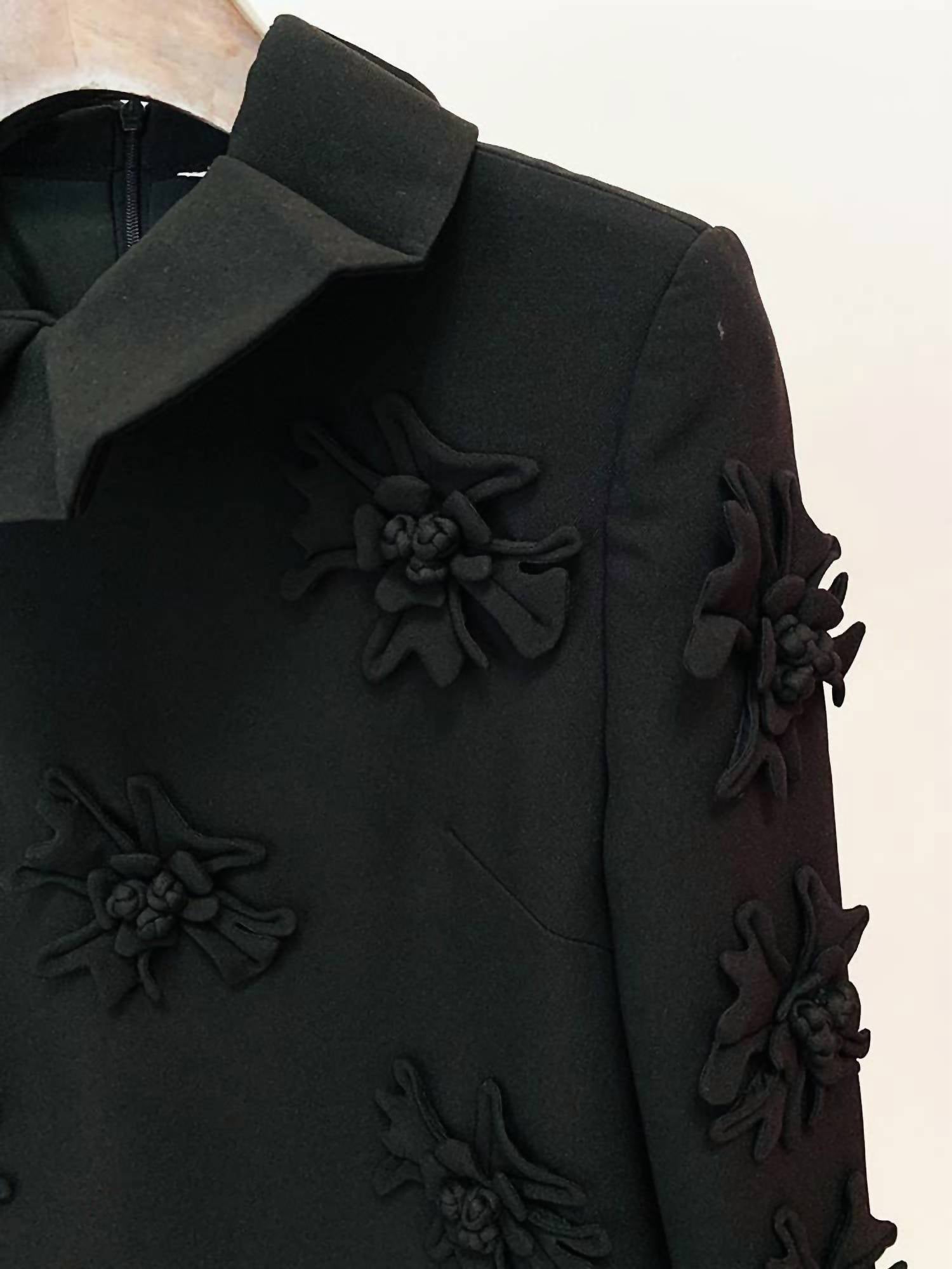 Productseeker - Yira 3D Flower Bell Sleeve Dress