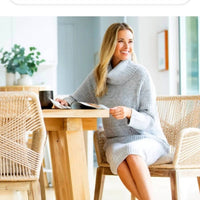 Softies - Marshmallow Turtleneck Lounger Dress - Plus