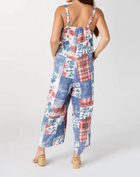Coco + Carmen - Blakely Printed Gauze Jumpsuit