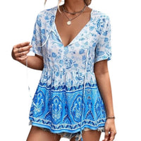 Tracies - Bo Ho Floral Top