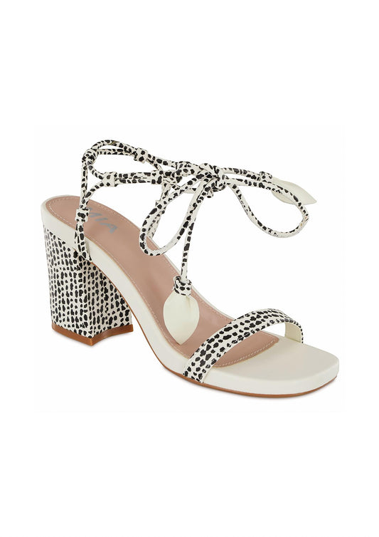 Mia - Women's Speckled Block Heel