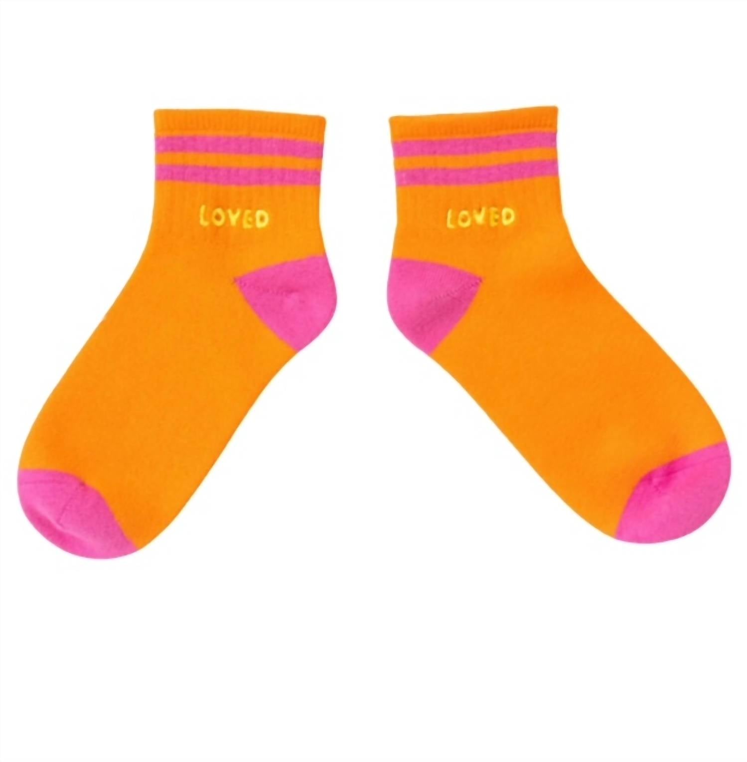 Kerri Rosenthal - Good Morning Loved Ankle Socks
