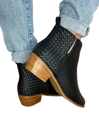 Corkys Footwear - Women's Half n Half Black Boots