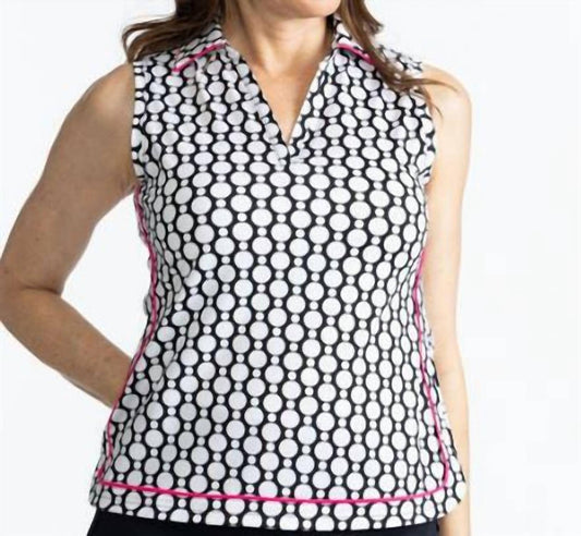 BOGEY ROUND SLEEVELESS GOLF TOP