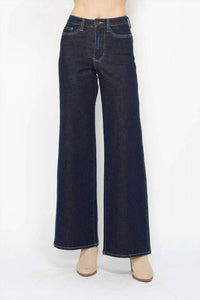 Judy Blue - Retro Wide-leg Western Jeans