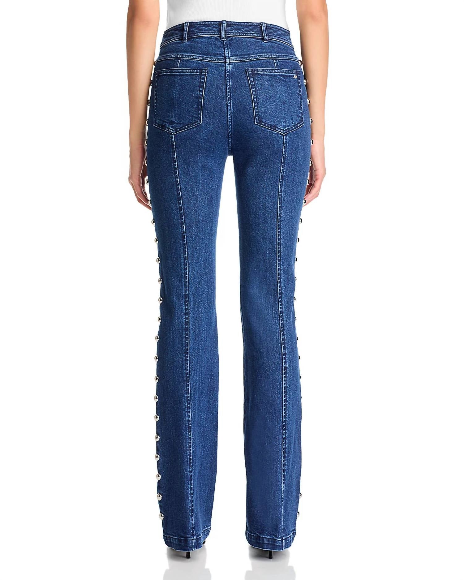 Cinq A Sept - Denim Studded Shailene Pants