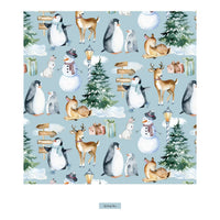 Kickee - Toddler's Spring Sky Winter Wonderland Blanket