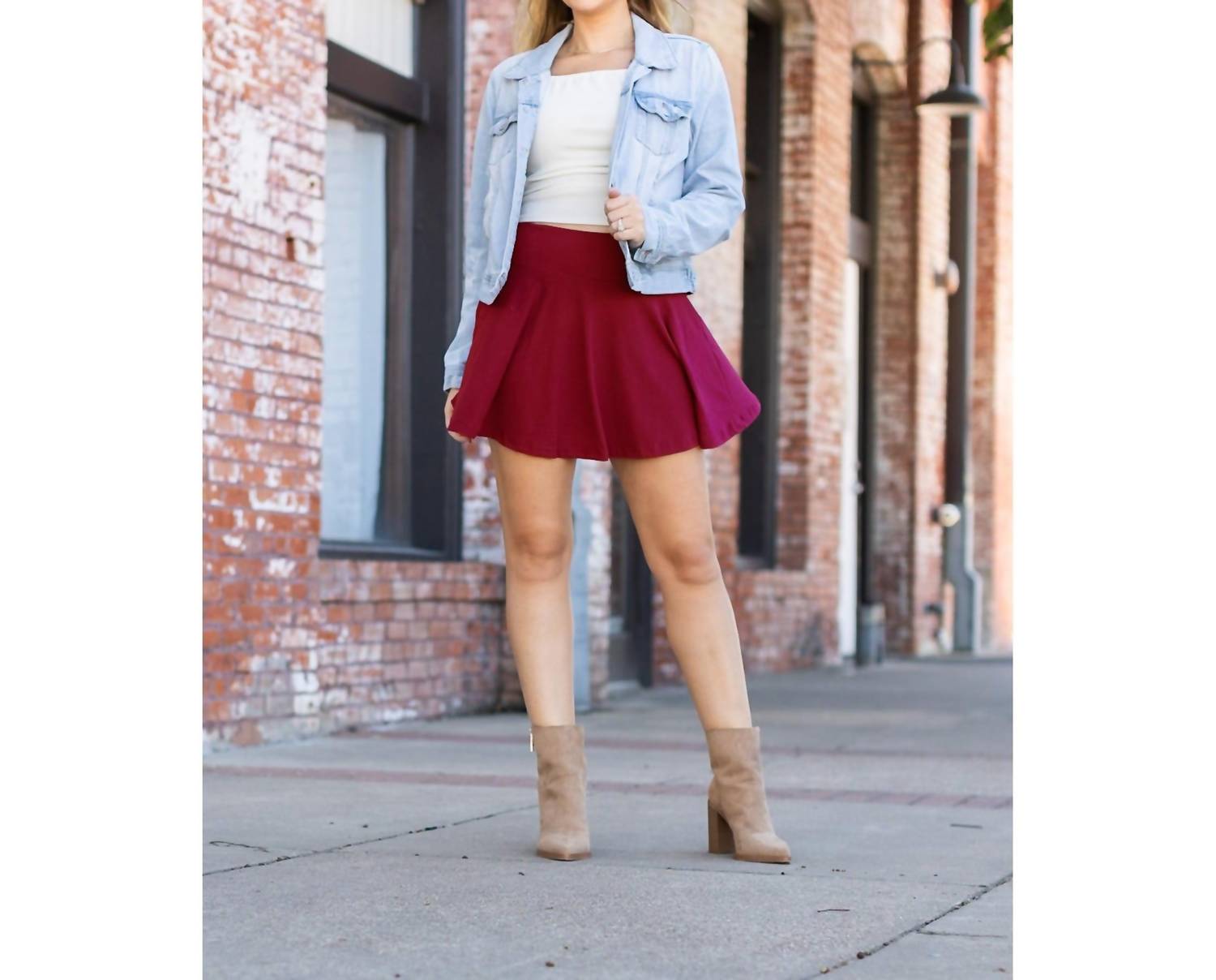 Julia Rose - Rosie Flattering Fit Skort