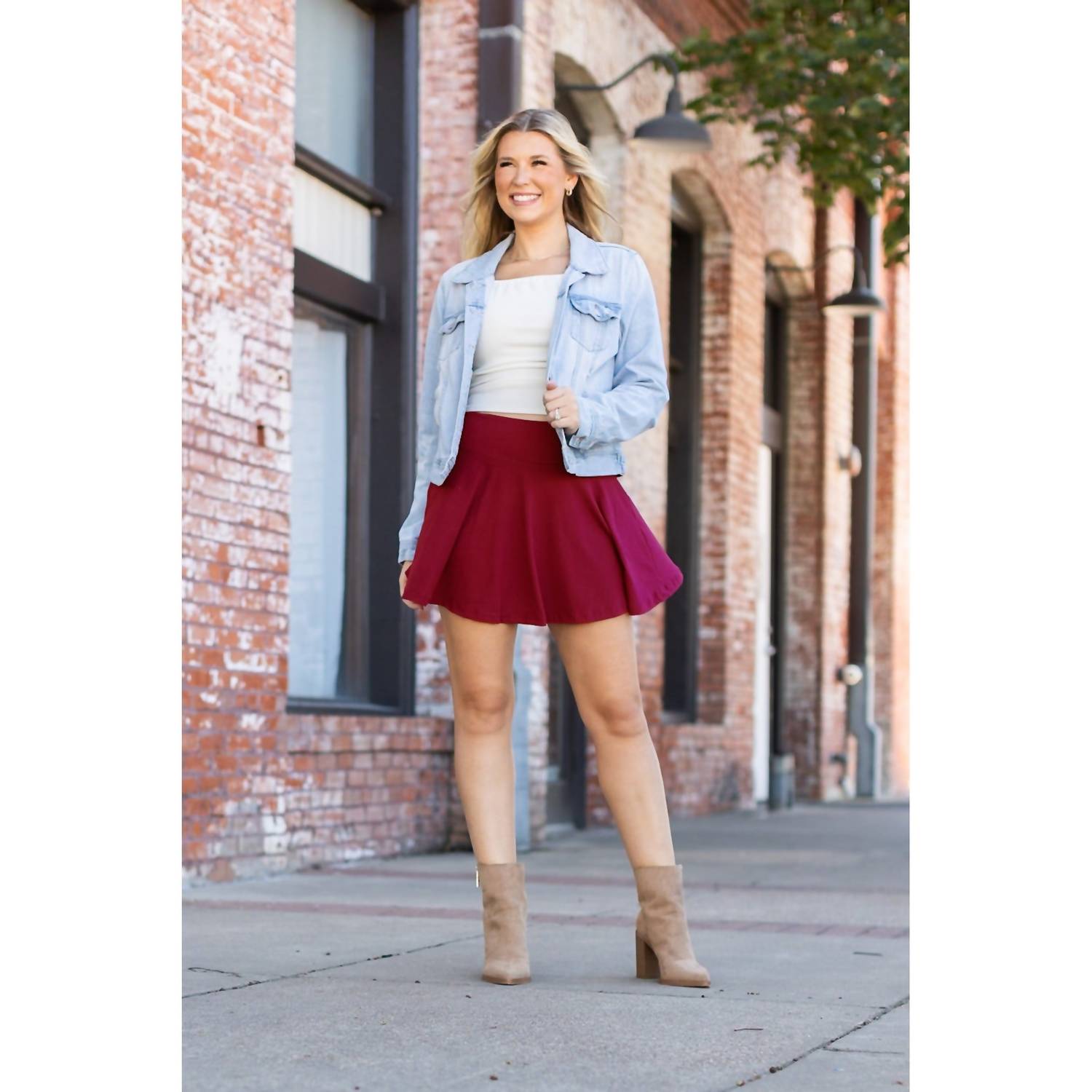 Julia Rose - Rosie Flattering Fit Skort
