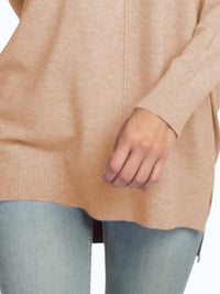 Dreamers - Super Soft Stretch V Neck Long Tunic Top