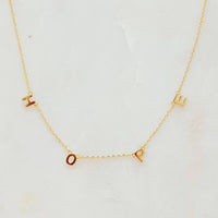 Ellison+Young - Women's Hope Dainty Minimalist Word Necklace