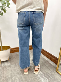 Jbd. - Women's High Rise Cropped Wide Leg Jeans