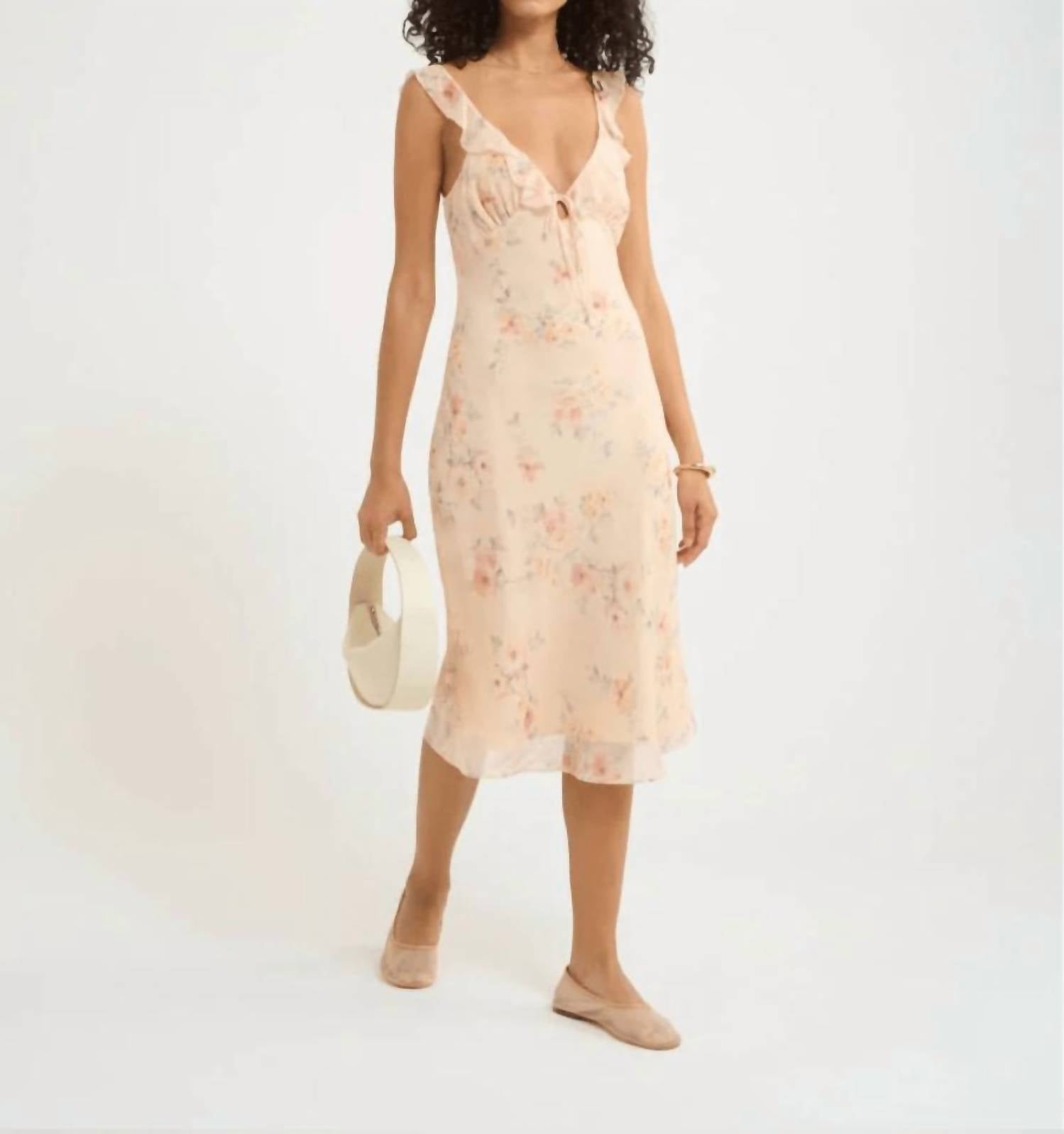 Rumored - Butterfly Midi Dress