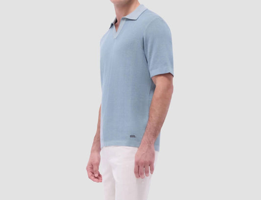 Bugatchi Uomo - JOHNNY COLLAR KNIT POLO SWEATER