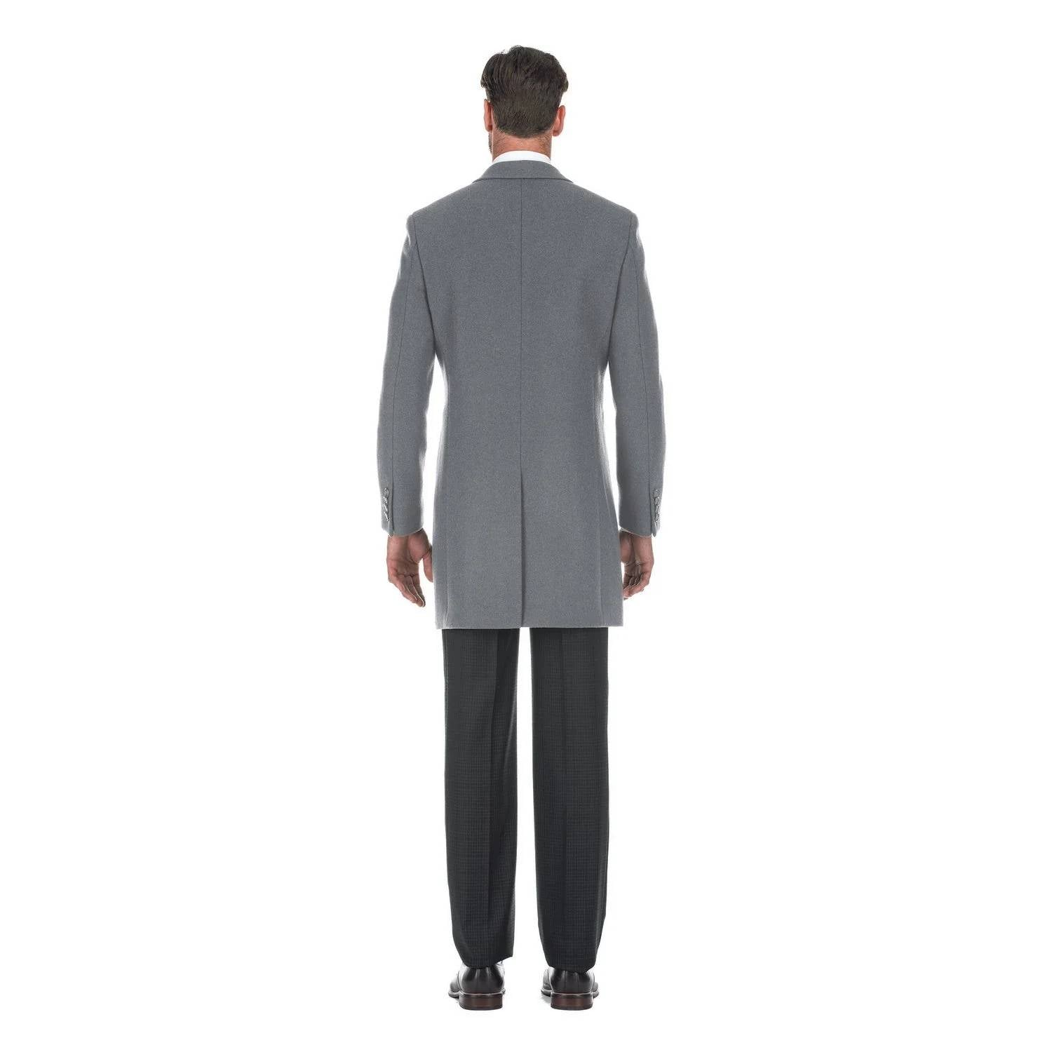 English Laundry - Wool Blend Slim Fit Single Breasted Top Coat