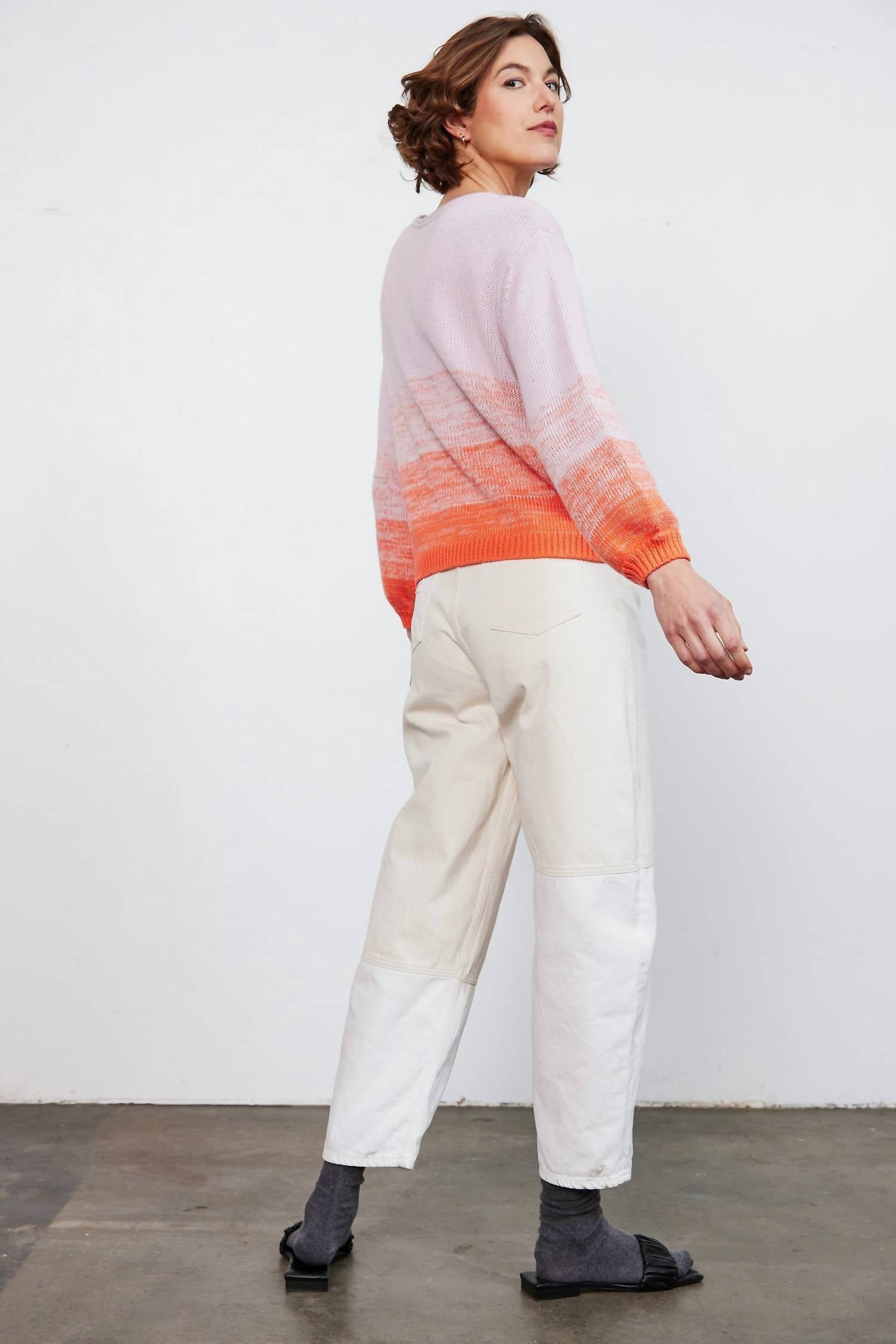 Purple Maroon - Ombre Sweater