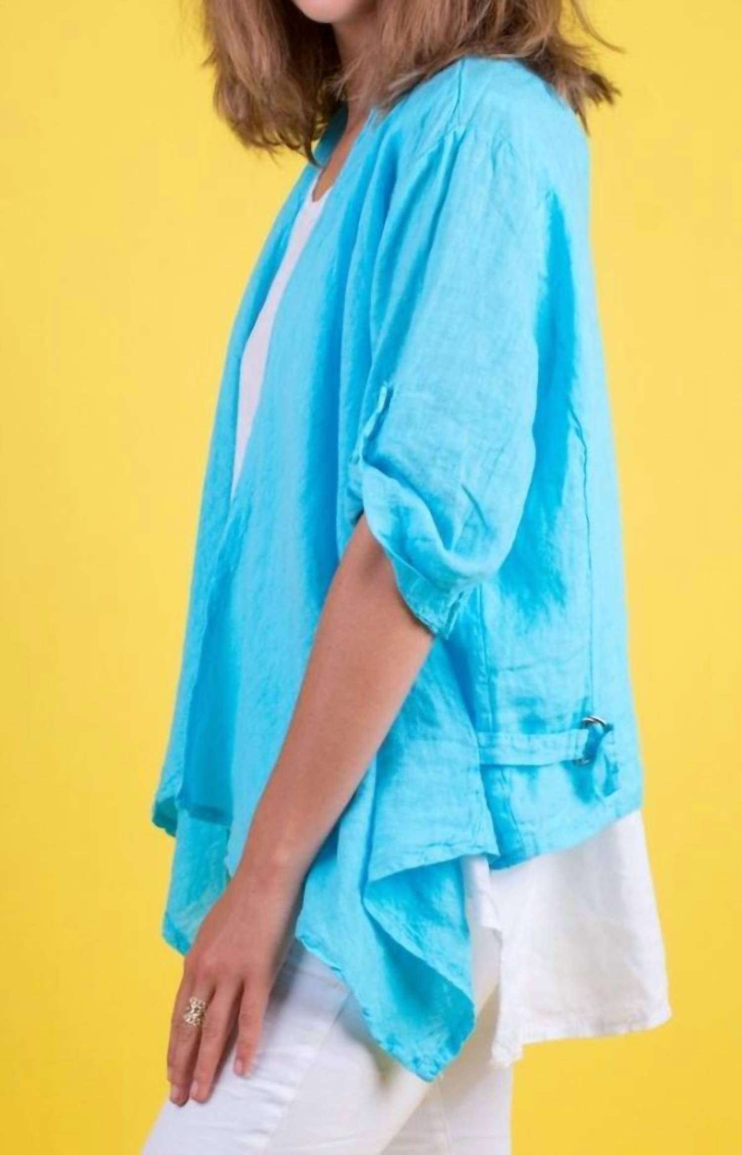Gigi Moda - Leggera Open Front Jacket
