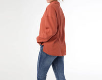 Coco + Carmen - Michela Long Sleeve V-Neck Top