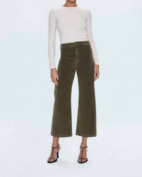 Pistola - Penny Crop High Rise Wide Leg Pant