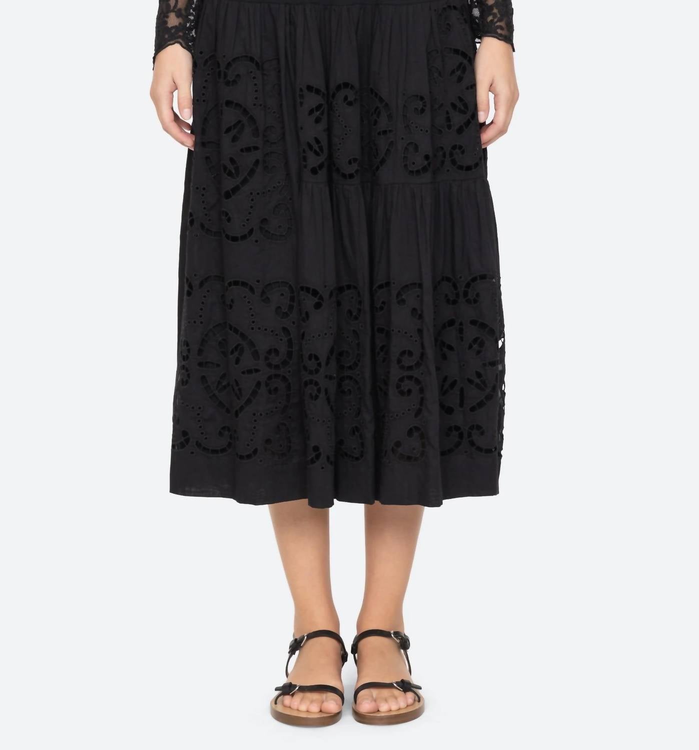 Sea - Dahlia Eyelit Skirt
